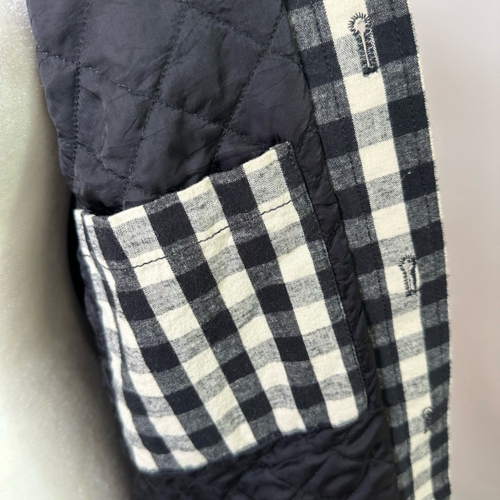 Helmut Lang Gingham Plaid Jacket - image 8