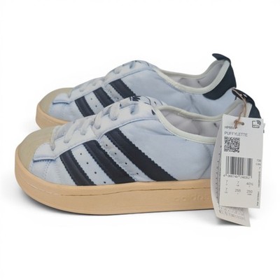 Adidas Puffylette Superstar Weiß Schwarz UK7