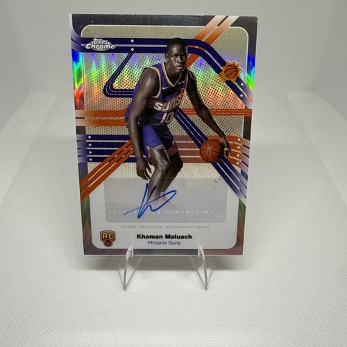 2025 Topps Chrome Khaman Maluach Next Stop Signatures (RAW)
