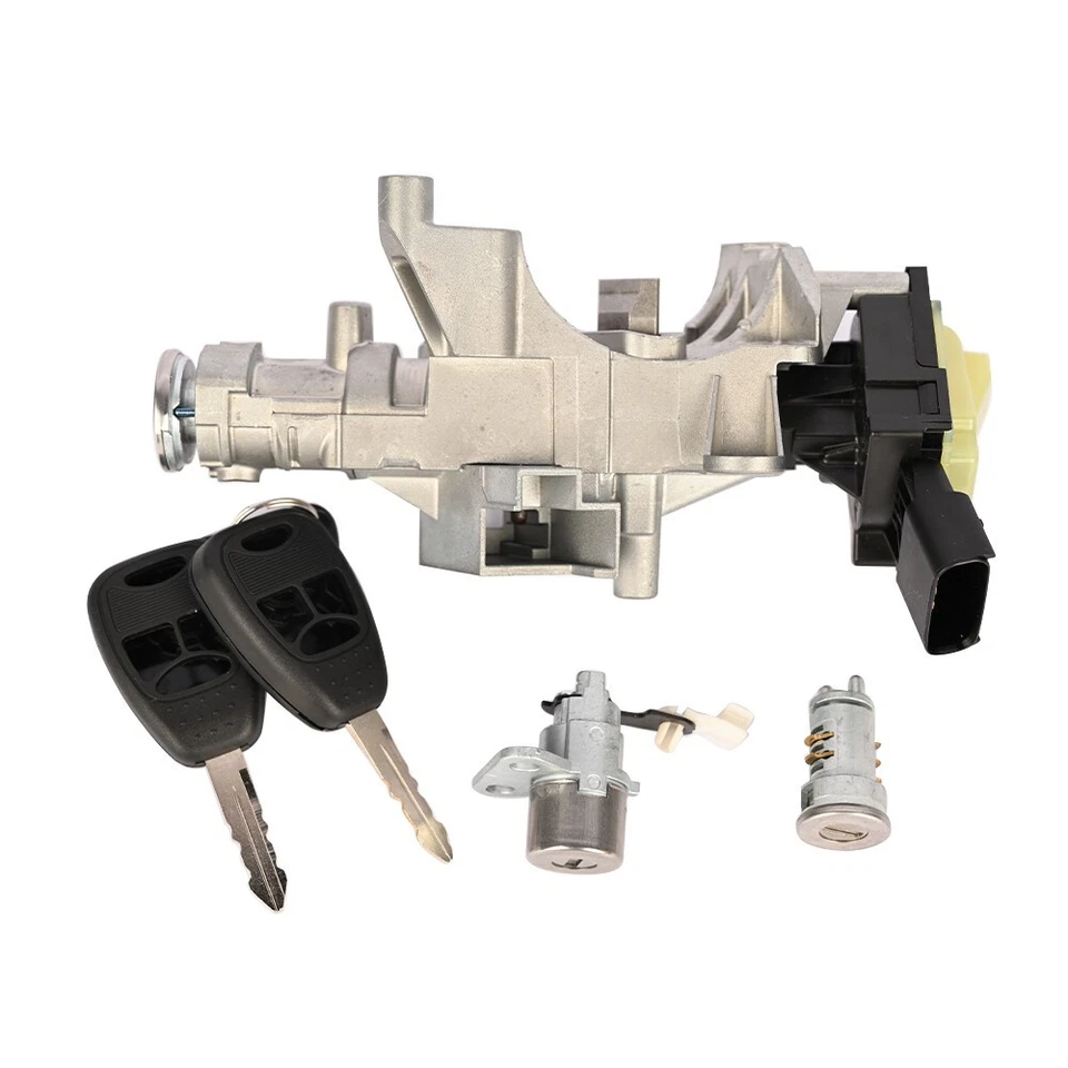 Ignition Housing Assembly 2PCS Door Lock Cylinder FOR JEEP COMPASS PATRIOT 07-17 Foto 2 de 4