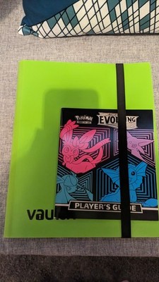 Pokémon TCG Evolving Skies Partial Set Near Mint Vault X Strap Binder Grün