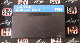 Alex Kidd in Shinobi World (Sega Master System) NTSC RARE Blue Label WITH CASE!