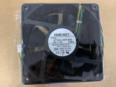 for NMB-MAT 4715KL-04W-B46 12038 120x38mm Cooler Fan DC 12V 0.90A 4Pin