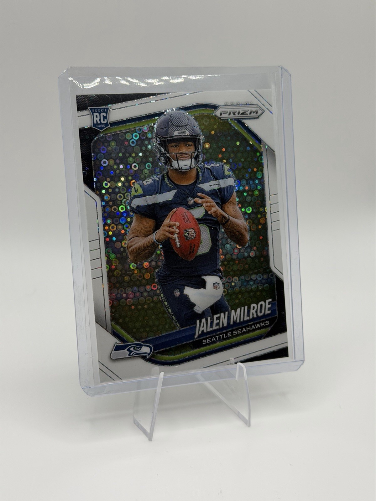 Jalen Milroe Panini Prizm #317 White Disco