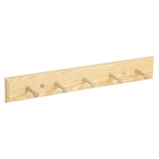 Waddell Wood 24 In. Shaker Peg Rack SPR-24/HR240 Waddell SPR-24/HR240