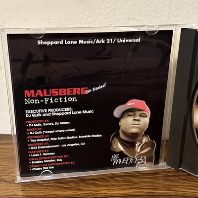 Mausberg - Non Fiction. (CD, Oct-2000, Sheppard Lane Mausberg - Non Fiction. (CD, Oct-2000, Sheppard Lane