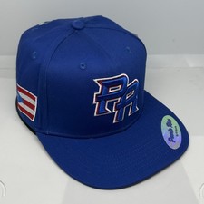 PUERTO RICO BASEBALL PR 3-D EMBROIDERED - PUERTO RICO FLAG AT SIDE SNAPBACK HAT