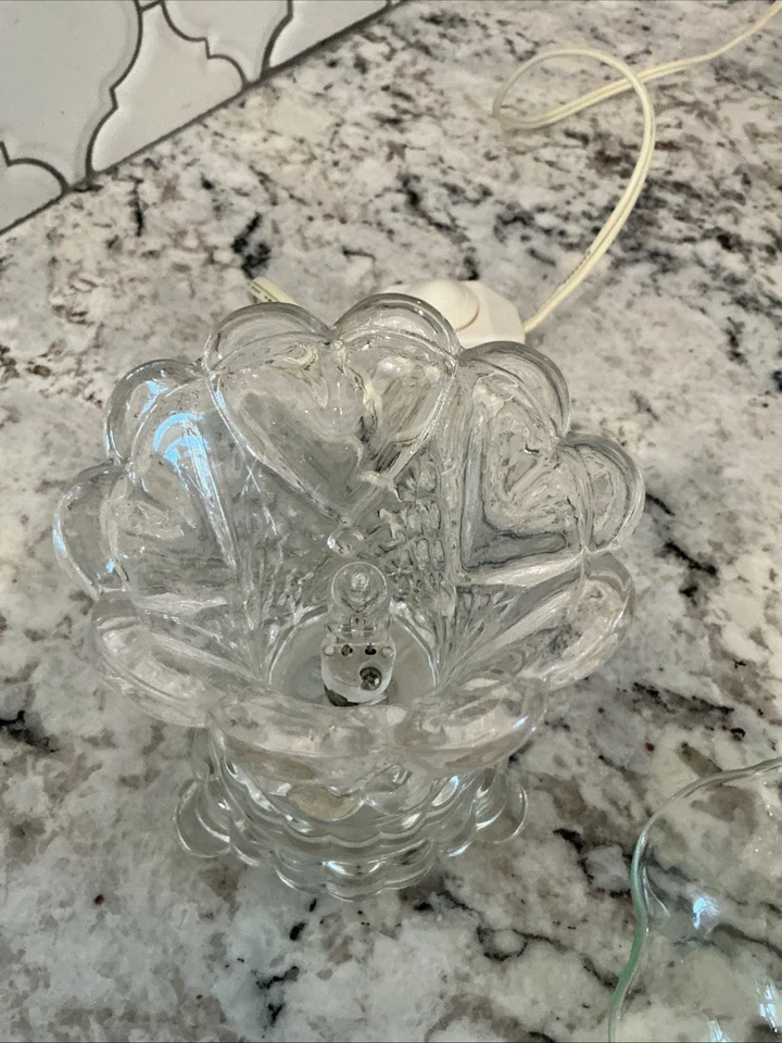 Calentador de tarta de aceite eléctrico de vidrio difusor de fragancia quemador lámpara regulable con aceite Foto 4 de 4