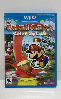 Paper Mario Color Splash - Nintendo Wii U