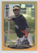 2013 Bowman Chrome Gold Refractor 17/50 Adeiny Hechavarria #23 9eo
