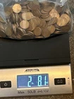 2 1/2 lbs of unsearched Wheat Pennies, 95% copper 1909-1958