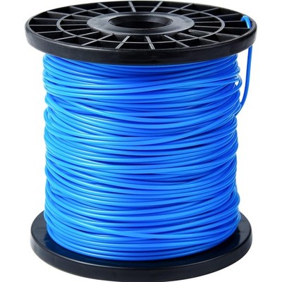 Trimmerfaden Mähfaden Nylon rund 1,6mm 100m blau für Freischneider Motorsense