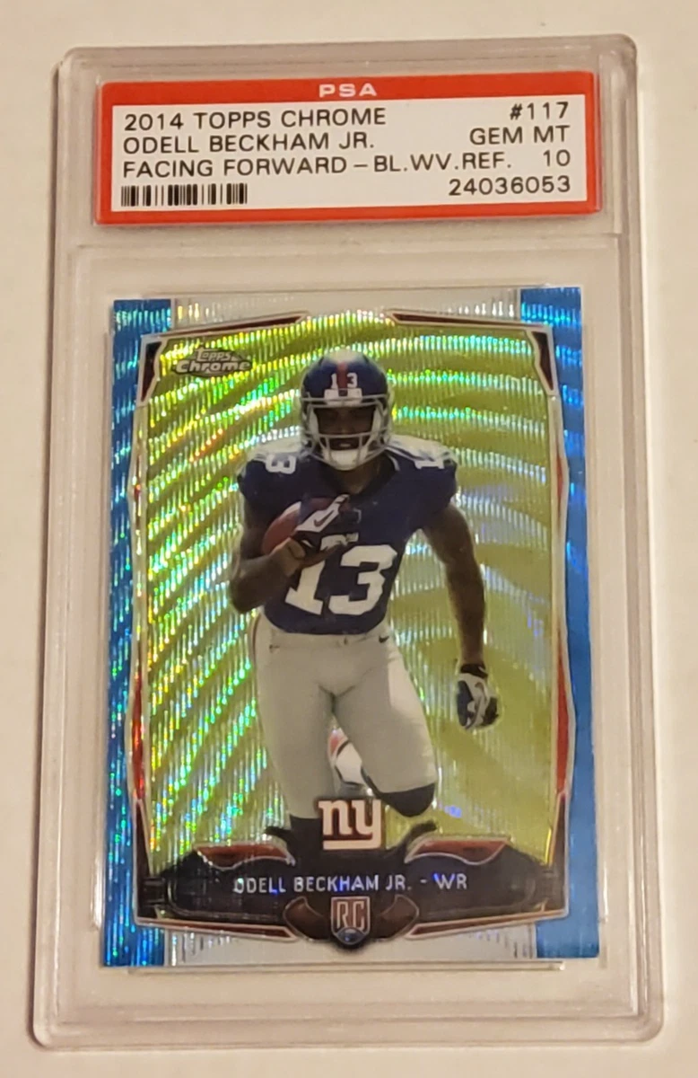 10 Graded Football Odell Beckham Jr. Sports Trading Cards for sale