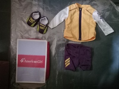 American Girl Fahrradoutfit, gebraucht, verpackt, retired