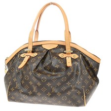 Borsa a tracolla Louis Vuitton LV Tivoli GM monogramma pelle marrone M40144 53MA245