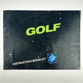 NES Lee Trevino's Fighting Golf & Nintendo Golf w/ Manuals - Tested & Cleaned