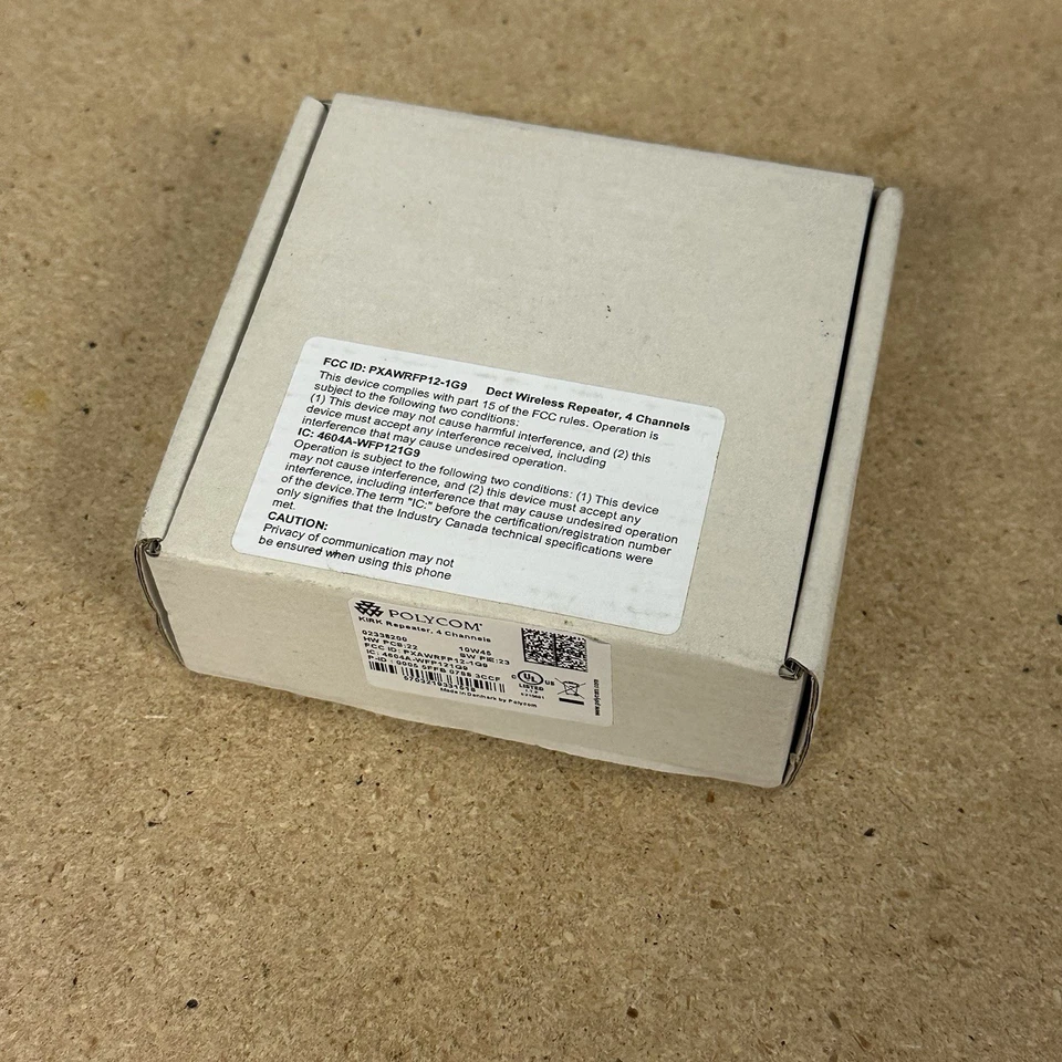 KIRK Polycom Auerswald repetidor DECT multicelular superior 4 canales Foto 3 de 4