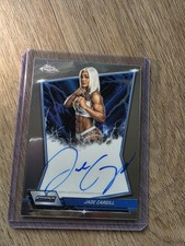 2026 Jade Cargill Autograph Topps Chrome Blue Brand Chrome Auto BBA-JAD