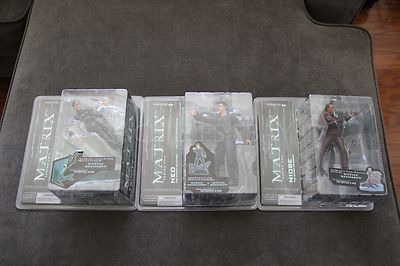 McFarlane Matrix Series 2 - Neo, Trinity, and Niobe