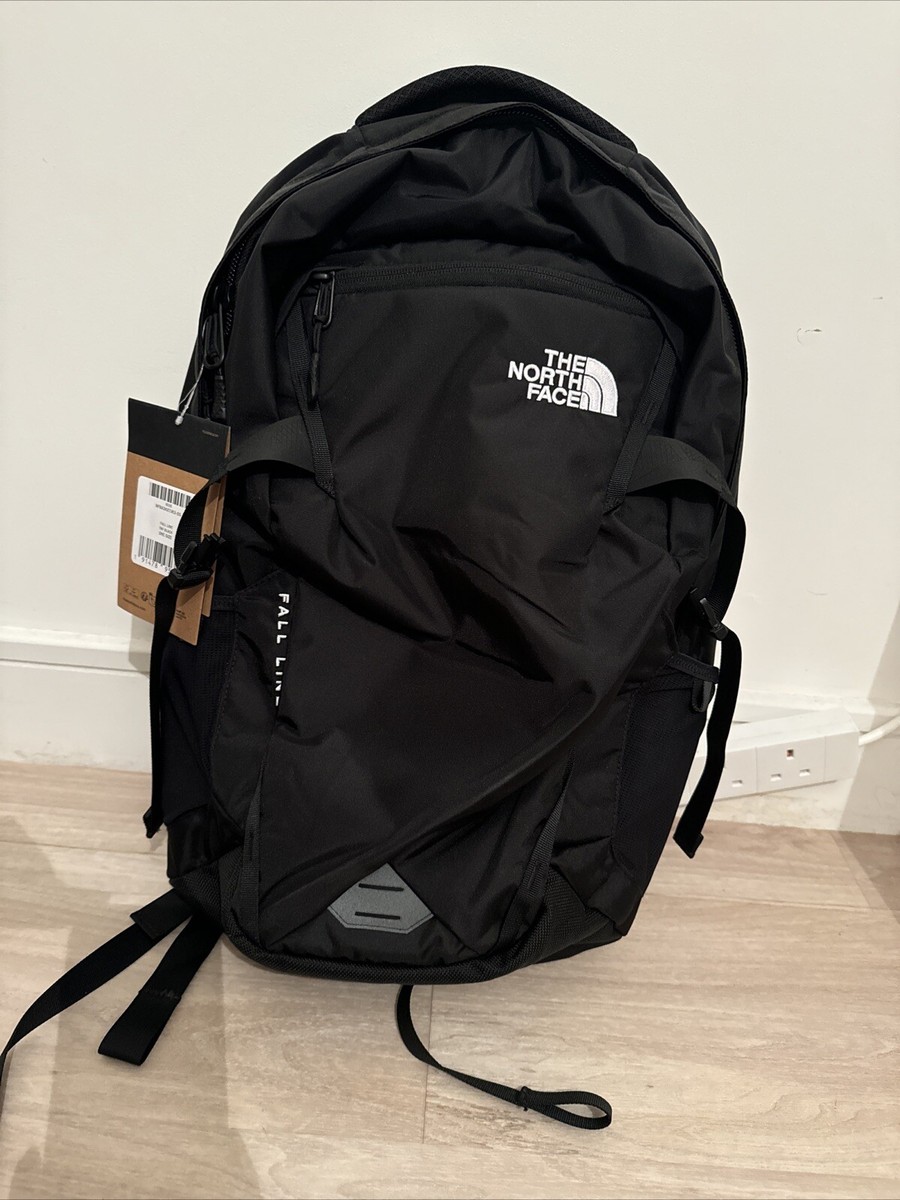 The North Face Backpack Fall Line ID26 Black | eBay UK