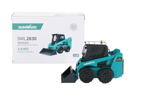 Vintage Clover Bobcat 743 Skid Steer Loader 1:19 Scale Diecast