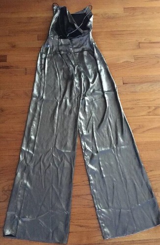 ASTR THE LABEL WINONA JUMPSUIT IN GUNMETAL SZ XS - Picture 5 of 11