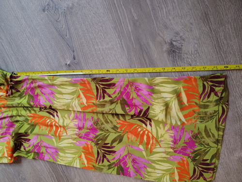 Jessica Simpson S Wide Leg Cropped Pickled Pepper Tahitian Ferns Shaye Crop - Picture 10 of 13