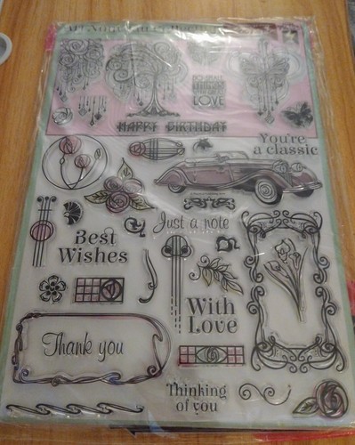 Creative Stamping Issue 80 Art Nouveau Stamp Set 2017 - Picture 3 of 3