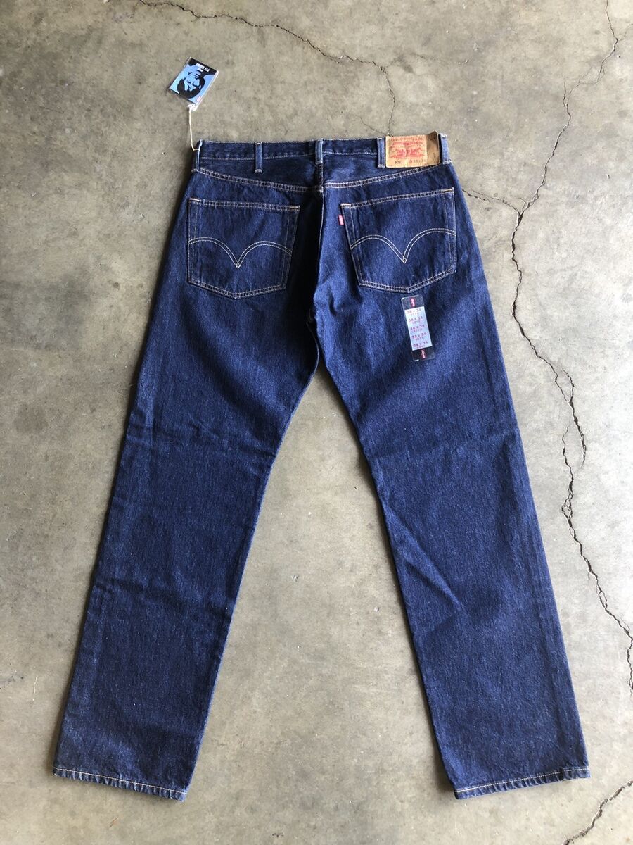 Vintage New Levi's 501 Denim Jeans 38 x 34 (38