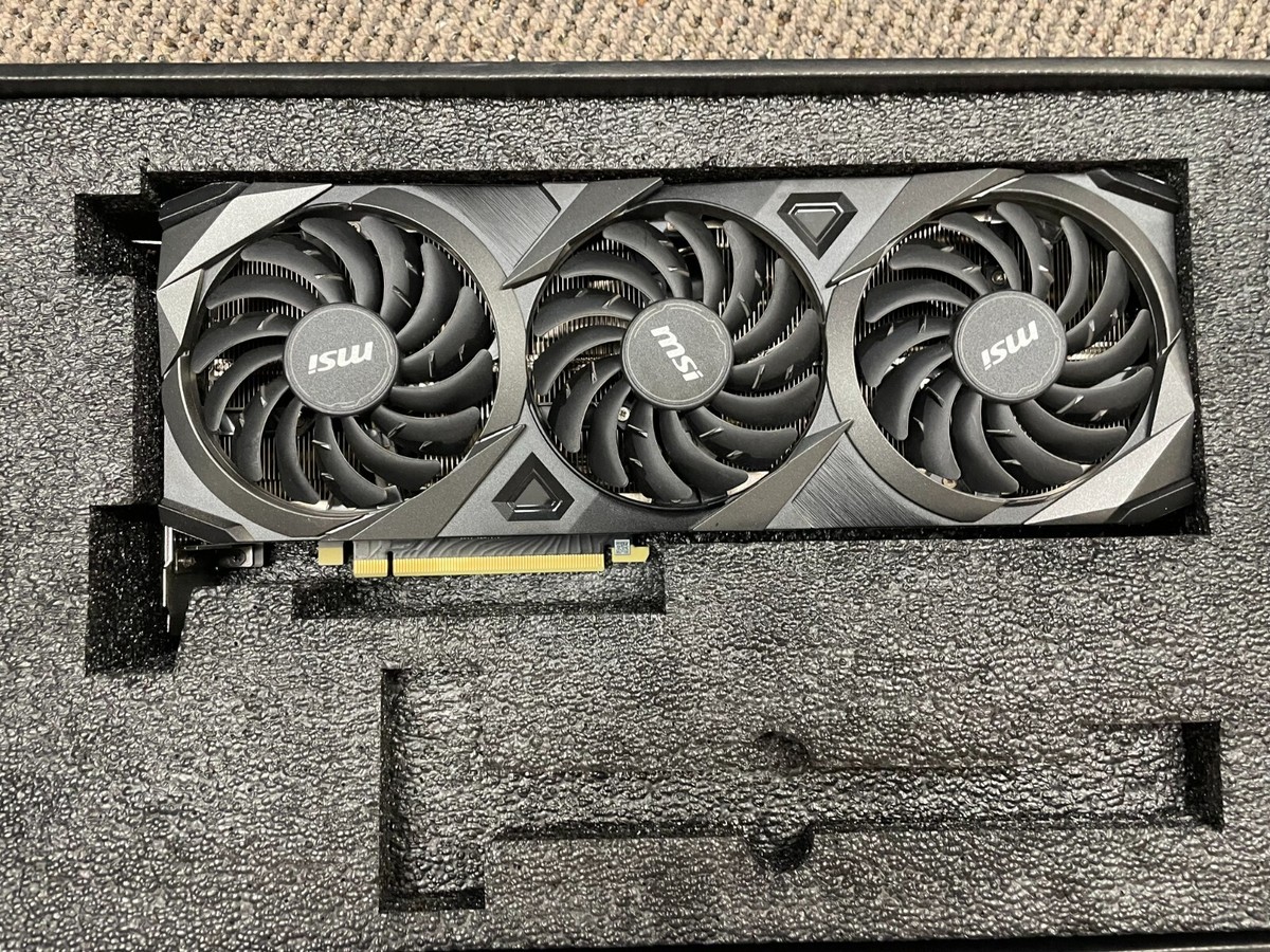 MSI GeForce RTX 3080 Ventus 3X 10G OC 10GB GDDR6X Graphics Card