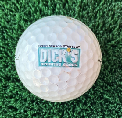 Maxfli Dicks Sporting Goods Logo Golf Ball Advertising