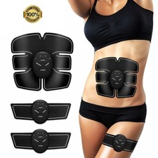Portable Electric Fitness Muscle Stimulator Body Massager Abdominal Toning Belt