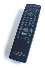 SHARP Remote Control for Video Cassette Recorder Model  RRMCG1236AJSB