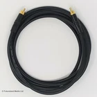 Subwoofer Bass Cable Van Damme Pro Grade Gold RCA Phono Plugs Pure OFC Lead