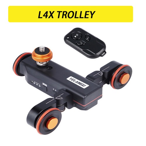 YELANGU L4X Motorized Camera DSLR Phone Slider Dolly Electric Track Slider Car - Picture 12 of 19