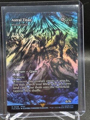 Astral Titan - Primeval Titan Showcase Foil - 0048 - Final Fantasy