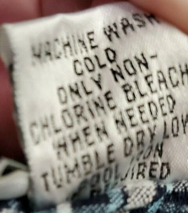 Pantalones capri de moda Bug para mujer talla M medianos azules blancos a cuadros Foto 3 de 4