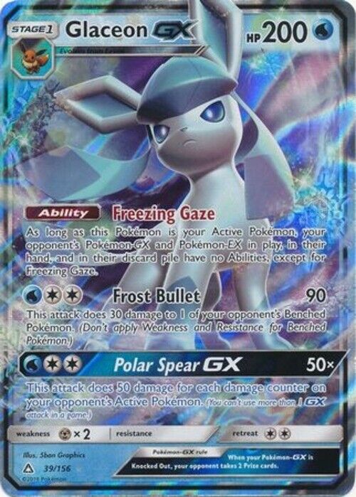 Celesteela GX 162/156 SM Ultra Prism Holo Hyper Rare Full Art Pokemon Card  NEAR MINT