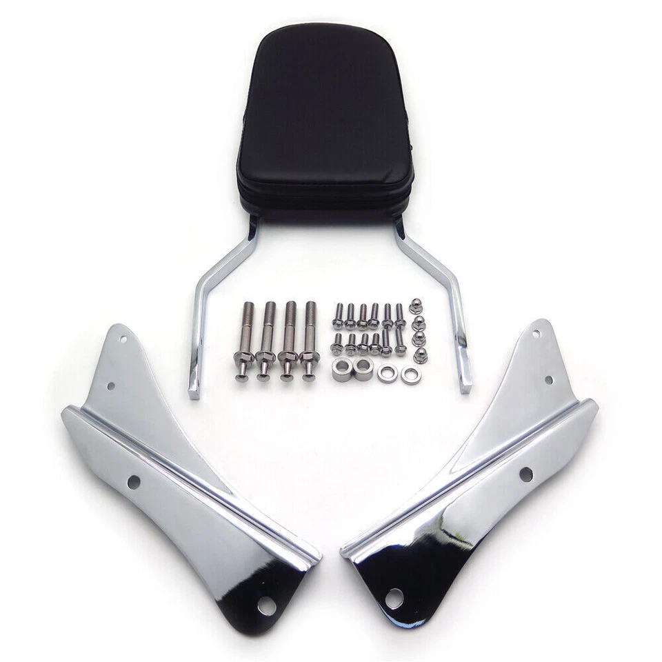 Skull / Flame Backrest for Honda Shadow Spirit 750 VT750DC 2001-2006 Sissy Bar - Image 4 of 4