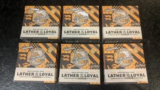 Dr Squatch Soap Leather Of The Loyal Harry Potter Hufflepuff House NIB 6 Bars