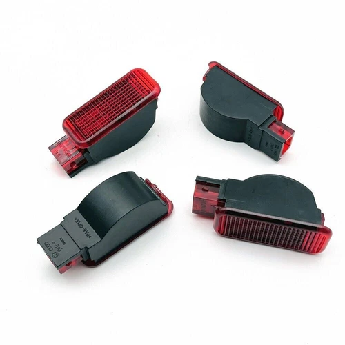 8pc Red LED Door Puddle Warning Courtesy Lights For Audi A3 A4 A6 A7 A8 Q5 Q7 Q8 - Bild 10 von 11