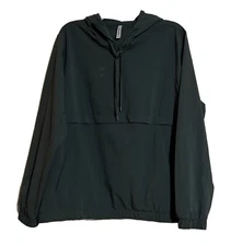 Ebb & Flow Green Pullover Windbreaker Jacket Women’s Size XL