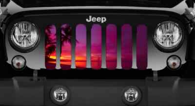 Just Beachy Grille Insert Dirty Acres Radiator Protectant For Jeep JL JT