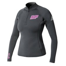 NP Spark Neopren Top 2/1 Damen Neopren Thermo Schicht, Schwarz, Mittel