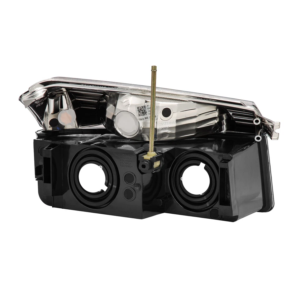 Par de montaje de reemplazo de faros cromados para Chevy Avalanche 2002-2006 Foto 4 de 4