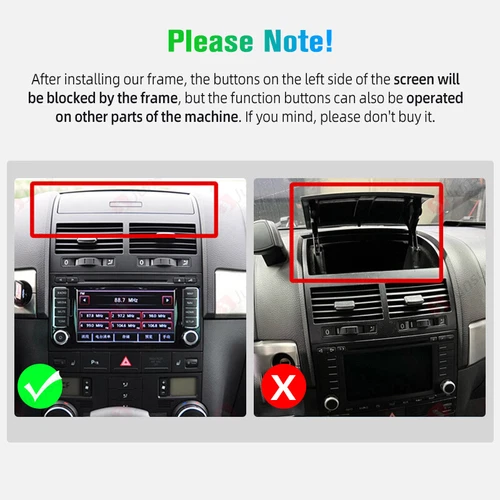 4-kern für VW Touareg 2002-2010 64G Android 13 Autoradio CarPlay GPS Navi RDS - Bild 4 von 14