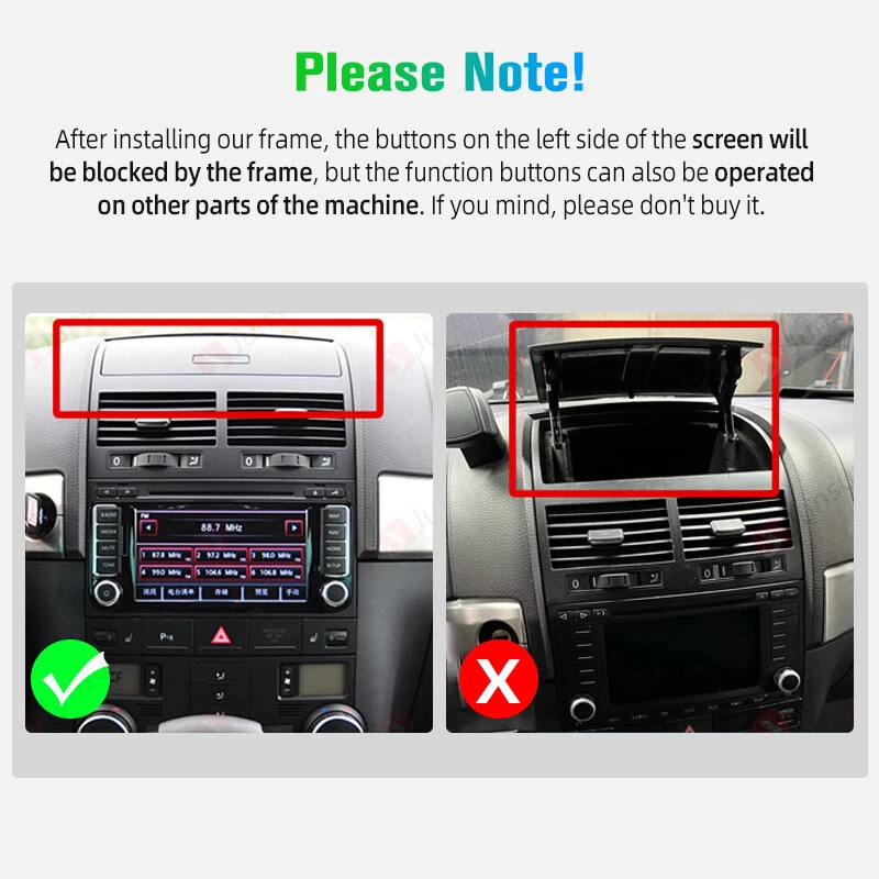 4-kern für VW Touareg 2002-2010 64G Android 13 Autoradio CarPlay GPS Navi RDS - Bild 4 von 4