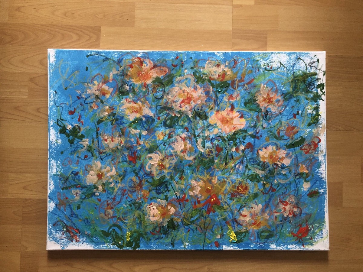 Claude Monet 風景画 油彩 1974年 Claude Monet 風景画 油彩 1974年
