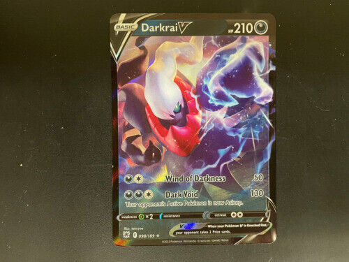 Pokemon Card Astral Radiance 98/189 098/189 Darkrai V Ultra Rare *MINT –  Brokenvase Games