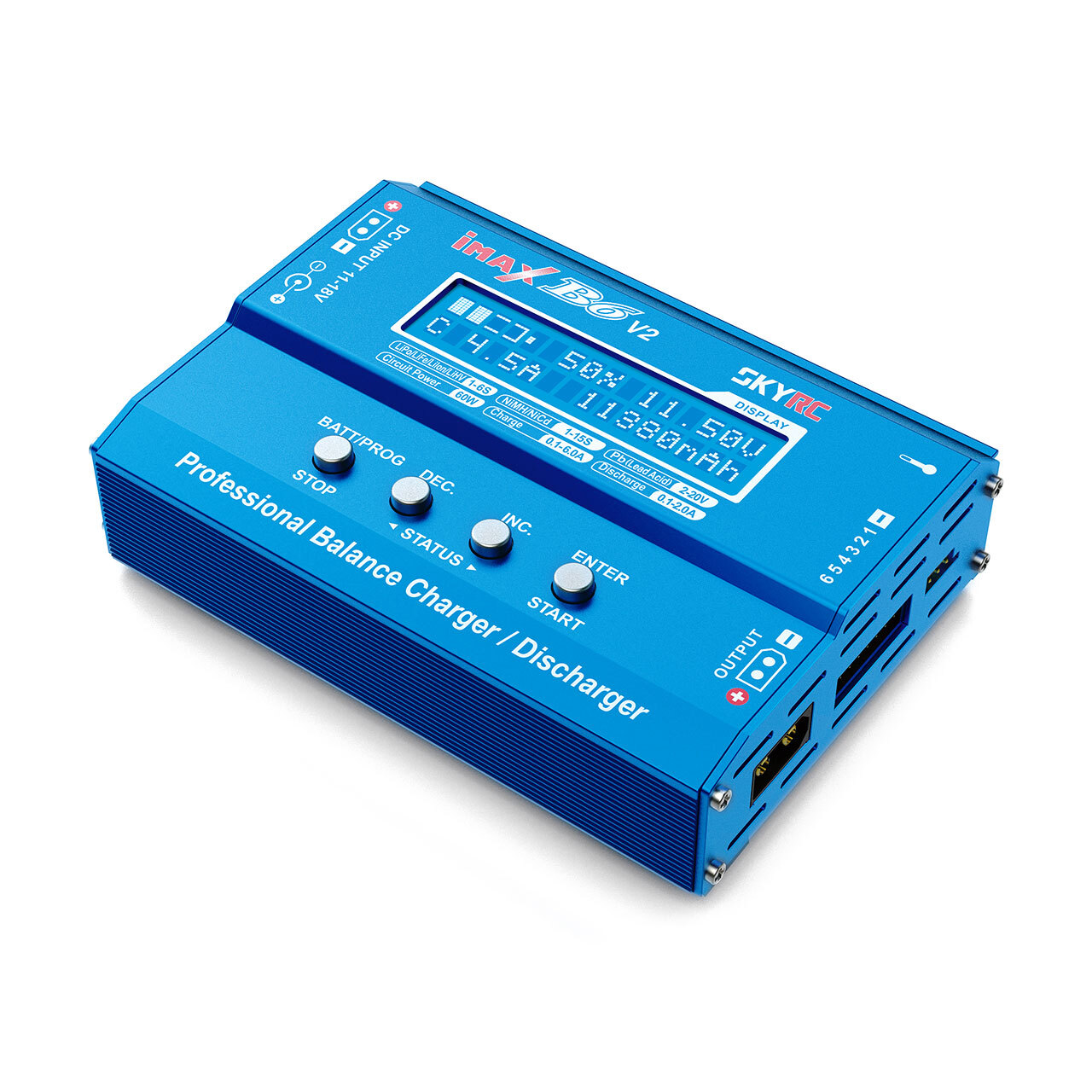 SkyRC SK100161 B6DC V2 Charger LiPo 1-6S 6A 60W
